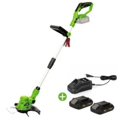 Coupe Bordure Sans Fil 20v Vito Ego Li + 2 Batteries 2ah + Chargeur + 20 Lames -Cactus Jardin Soldes Magasin 0fadbd667f6c7e7f