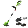 Coupe Bordure Sans Fil 20v Vito Ego Li + 2 Batteries 2ah + Chargeur + 20 Lames 1 Coupe Bordure Sans Fil 20v Vito Ego Li + 2 Batteries 2ah + Chargeur + 20 Lames -Cactus Jardin Soldes Magasin 2ec1918b928f578c