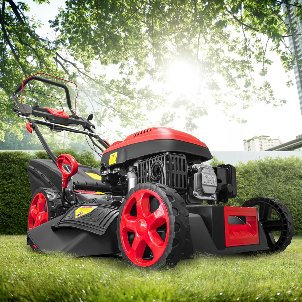 Tondeuse Thermique Autotractée 173cc - 50.6cm Avec Démarrage électrique -mulchin 7 Tondeuse Thermique Autotractée 173cc - 50.6cm Avec Démarrage électrique -mulchin – Image 5