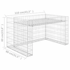 VIDAXL Garage Tondeuse à Gazon Lit Surélevé 110x80x60 Cm Fil En Acier 11 VIDAXL Garage Tondeuse à Gazon Lit Surélevé 110x80x60 Cm Fil En Acier -Cactus Jardin Soldes Magasin 63d3812d8419a4.26953719