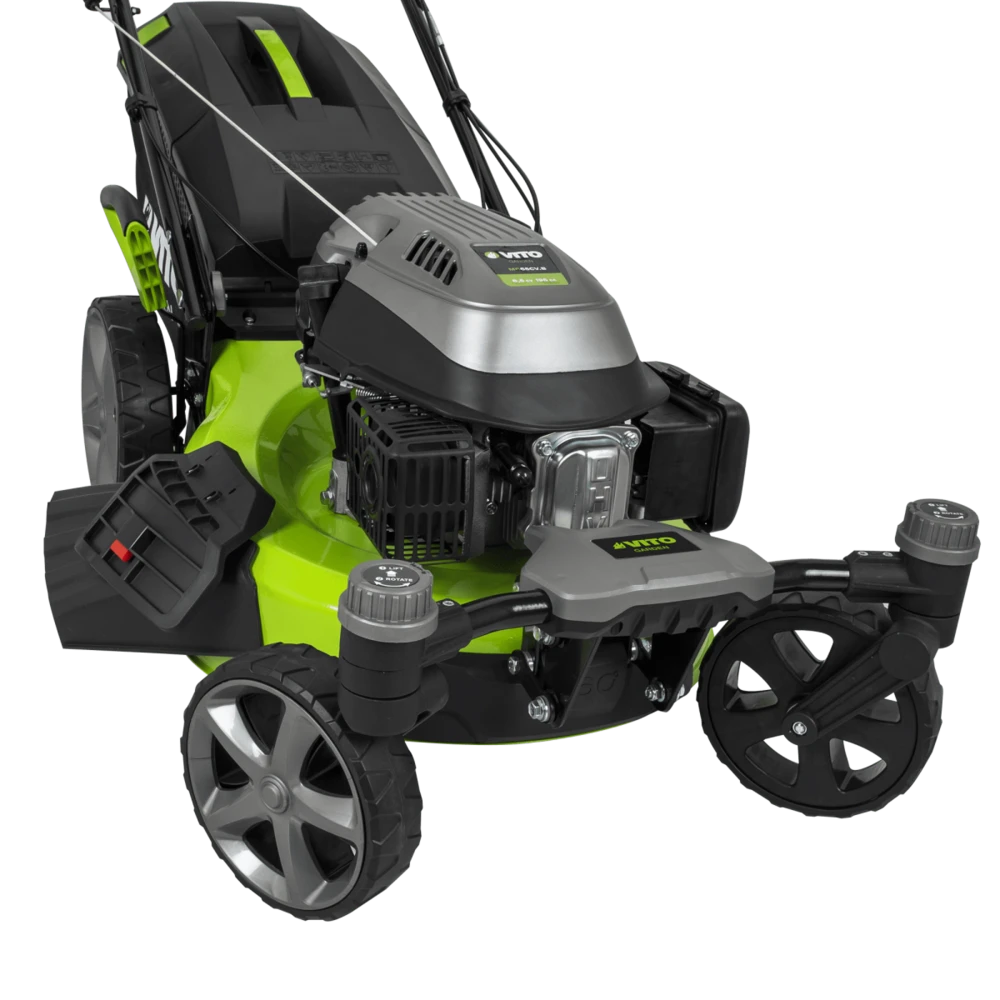 Tondeuse Thermique 6.5cv 508 Mm Roues Avant Pivotantes Surfaces 2000m² Vito 5 Tondeuse Thermique 6.5cv 508 Mm Roues Avant Pivotantes Surfaces 2000m² Vito – Image 3