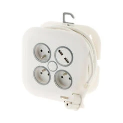 Enrouleur Domestique 7m - 3 Prises 2p+t 16a + 2x Usb -Cactus Jardin Soldes Magasin 645b90a5d79ae9.46618976