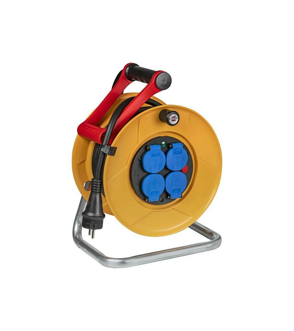 Brennenstuhl Enrouleur De Câble Kid Pro 15m (ip44, Cablepilot), Fabrication Française 3 Brennenstuhl Enrouleur De Câble Kid Pro 15m (ip44, Cablepilot), Fabrication Française