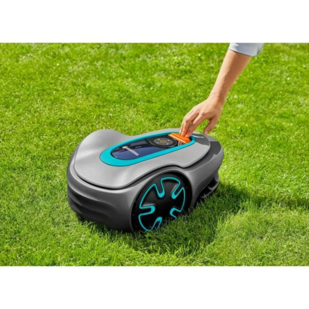 Gardena Tondeuse A Gazon Robot Sileno Minimo 250 – Connexion Bluetooth – Surface Tonte Max 250m² – Triple Lames Pivotantes (1520 5 Gardena Tondeuse A Gazon Robot Sileno Minimo 250 – Connexion Bluetooth – Surface Tonte Max 250m² – Triple Lames Pivotantes (1520 – Image 3