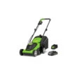 Tondeuse Greenworks 24v - Coupe De 33cm - 1 Batterie 2.0 Ah - 1 Micro-chargeur - G24lm33k2 -Cactus Jardin Soldes Magasin 647d2d254803a7.99698052