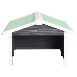 VIDAXL Garage De Tondeuse à Gazon 72x87x50 Cm Gris Et Blanc Sapin -Cactus Jardin Soldes Magasin 6480d34d8c0866.09742867